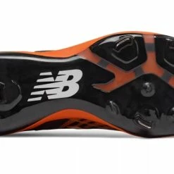 New Balance 4040v5 Metal Spikes – Black/Orange (L4040BO5) -Easton Sales products l4040bo5 4