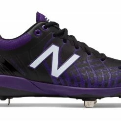 New Balance 4040v5 Metal Spikes – Black/Purple (L4040BP5)