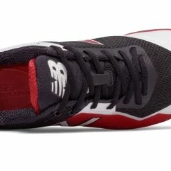 New Balance – Black/Red 4040v4 Baseball Spikes (L4040BR4) -Easton Sales products l4040br4 3