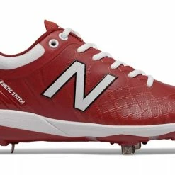 New Balance 4040v5 Metal Spikes – Cardinal/White (L4040MW5)