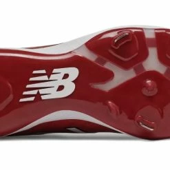 New Balance 4040v5 Metal Spikes – Cardinal/White (L4040MW5) -Easton Sales products l4040mw5 4