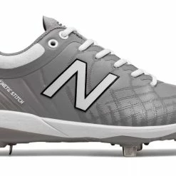 New Balance 4040v5 Metal Spikes – Grey/White (L4040TG5)