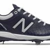 New Balance 4040v5 Metal Spikes – Navy/White (L4040TN5) -Easton Sales products l4040tn5 1