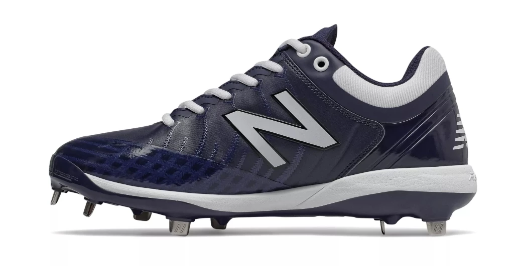 New Balance 4040v5 Metal Spikes – Navy/White (L4040TN5) 4 New Balance 4040v5 Metal Spikes – Navy/White (L4040TN5) - Image 2