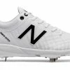 New Balance 4040v5 Metal Spikes – White/Black (L4040TW5) -Easton Sales products l4040tw5 1