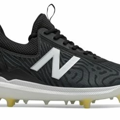 New Balance – FuelCell COMPv2 Black Hybrid Baseball Cleats (LCOMPBK2)