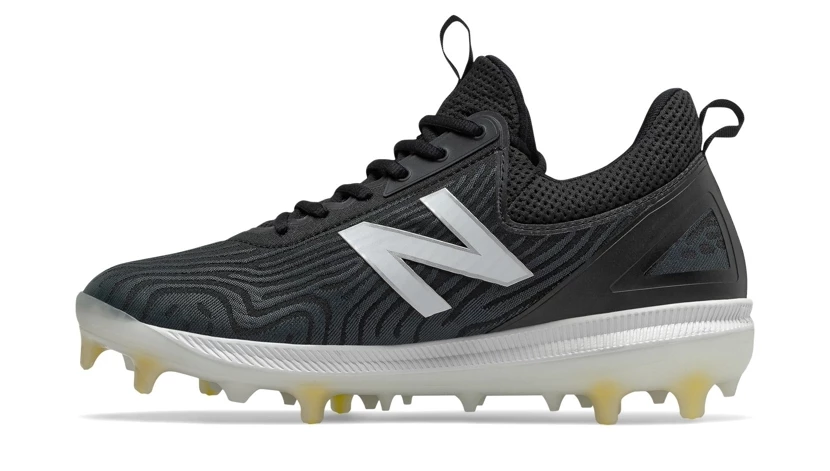 New Balance β FuelCell COMPv2 Black Hybrid Baseball Cleats (LCOMPBK2) 4 New Balance β FuelCell COMPv2 Black Hybrid Baseball Cleats (LCOMPBK2) - Image 2