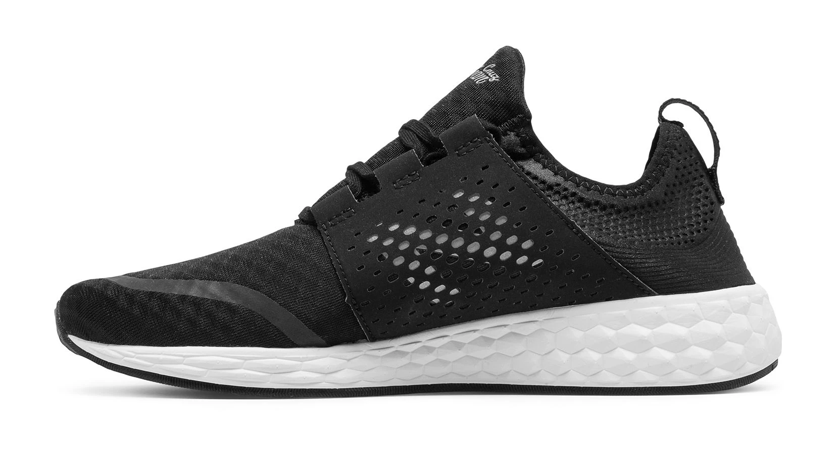 New Balance – Black/White Fresh Foam Running Shoes (MCRUZBK) 4 New Balance – Black/White Fresh Foam Running Shoes (MCRUZBK) - Image 2