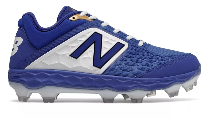 New Balance – Men’s Royal/White 3000v4 Fresh Foam Molded Cleat (PL3000B4) 3 New Balance – Men’s Royal/White 3000v4 Fresh Foam Molded Cleat (PL3000B4)