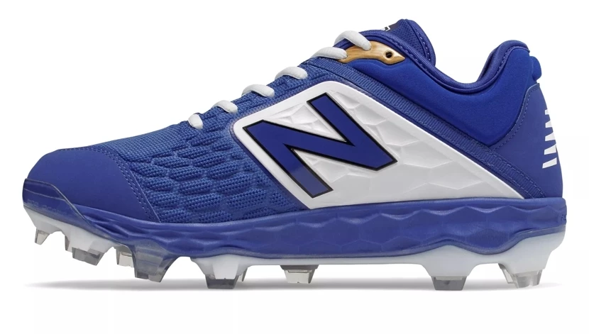 New Balance – Men’s Royal/White 3000v4 Fresh Foam Molded Cleat (PL3000B4) 4 New Balance – Men’s Royal/White 3000v4 Fresh Foam Molded Cleat (PL3000B4) - Image 2