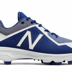 New Balance – Royal/White Low Rubber Baseball Cleats (PL4040D4)
