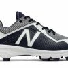 New Balance – Navy/White Low Rubber Baseball Cleats (PL4040N4)
