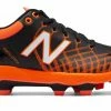 New Balance 4040v5 Adult Molded Cleats – Orange/White (PL4040O5) -Easton Sales products pl4040o5 1