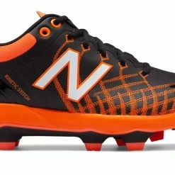 New Balance 4040v5 Adult Molded Cleats – Orange/White (PL4040O5)