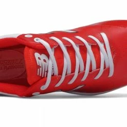 New Balance 4040v5 Adult Molded Cleats – Red/White (PL4040R5) 8 New Balance 4040v5 Adult Molded Cleats – Red/White (PL4040R5) -Easton Sales products pl4040r5 3