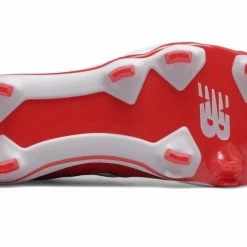 New Balance 4040v5 Adult Molded Cleats – Red/White (PL4040R5) 9 New Balance 4040v5 Adult Molded Cleats – Red/White (PL4040R5) -Easton Sales products pl4040r5 4