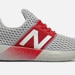 New Balance RCVRYv2 Men’s Recovery Shoes – Grey/Red (RCVRYTR2)