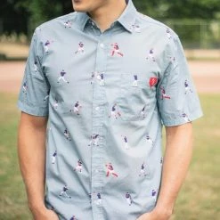 Baseballism Relay – Brock Button Down (Men’s) -Easton Sales products relay 5