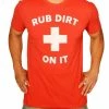 Baseballism Rub Dirt On It T-Shirt (Men’s) -Easton Sales products rub dirt 1