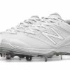 New Balance SM4040W1 White/White Women’s Fastpitch Spikes 2 New Balance SM4040W1 White/White Women’s Fastpitch Spikes -Easton Sales products sm4040w1 1