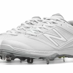 New Balance SM4040W1 White/White Women’s Fastpitch Spikes