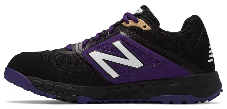 New Balance – Black/Purple Fresh Foam T3000v4 Men’s Turfs (T3000BP4) 4 New Balance – Black/Purple Fresh Foam T3000v4 Men’s Turfs (T3000BP4) - Image 2
