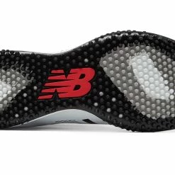 New Balance – White/Black 4040v4 Baseball Turf Shoes (T4040WB4) -Easton Sales products t4040wb4 4