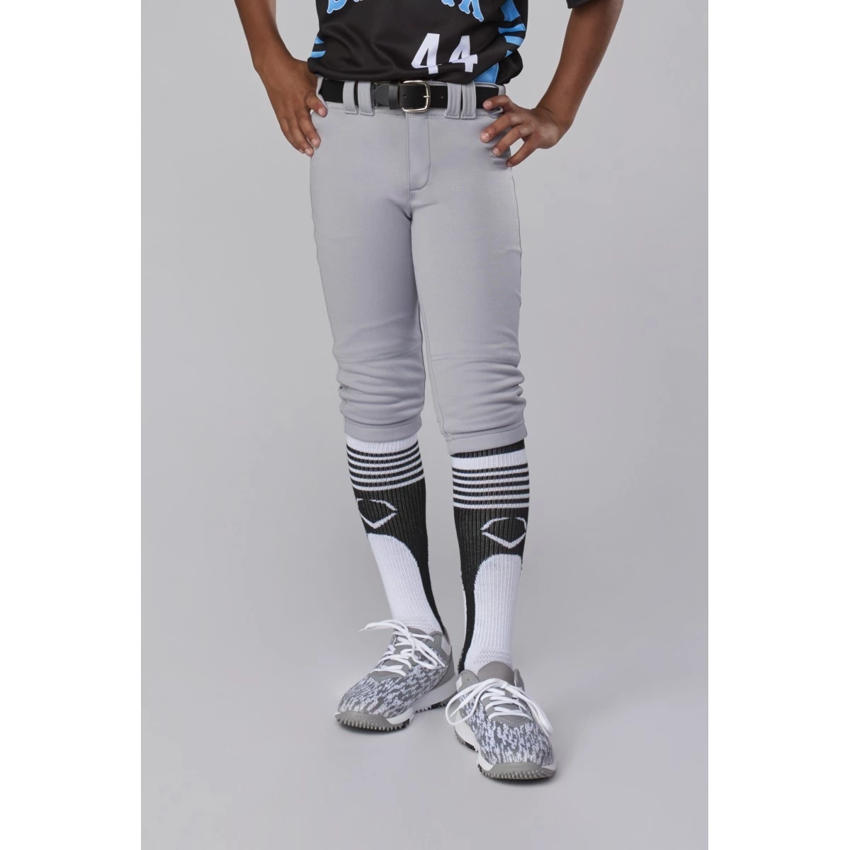 Evoshield Salute Youth Knicker Baseball Pants β Grey 3 Evoshield Salute Youth Knicker Baseball Pants β Grey