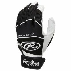 Rawlings Adult Workhorse 950 Series Batting Glove – Black
